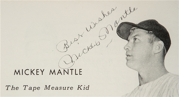1960s "Big Time Baseball" Book With 20 Signatures Including Mickey Mantle (Twice), Ted Williams (Twice) and Yogi Berra (Twice)